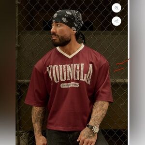 Youngla Football Jersey Size large